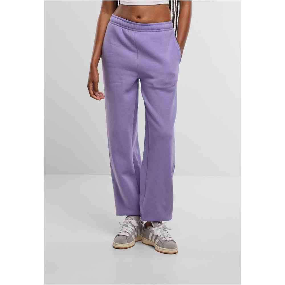 Urban Classics - Fluffy Damen Jogginghose - Lila